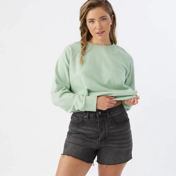 O'Neill Pants - NWT O'Neill Kellerman Denim Shorts Women's Ladies 30 Color "Washed Black"